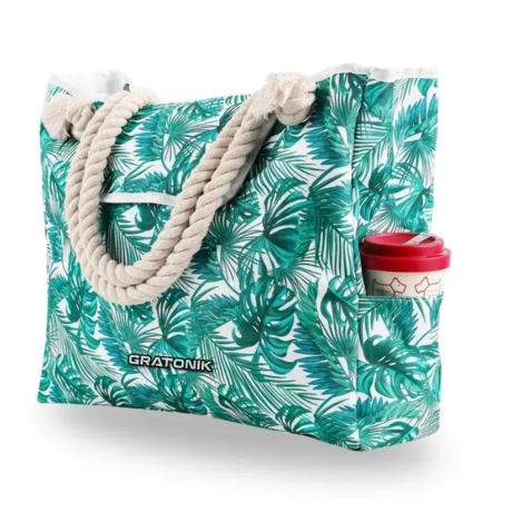 Leaf Beach bag - Extra large