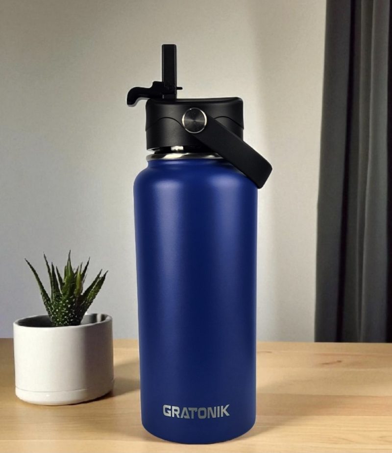 Blue 32oz/950ml (straw lid)