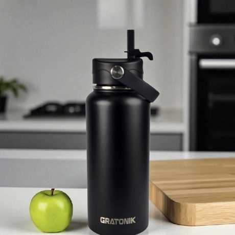 Black 32oz/950ml (straw lid)