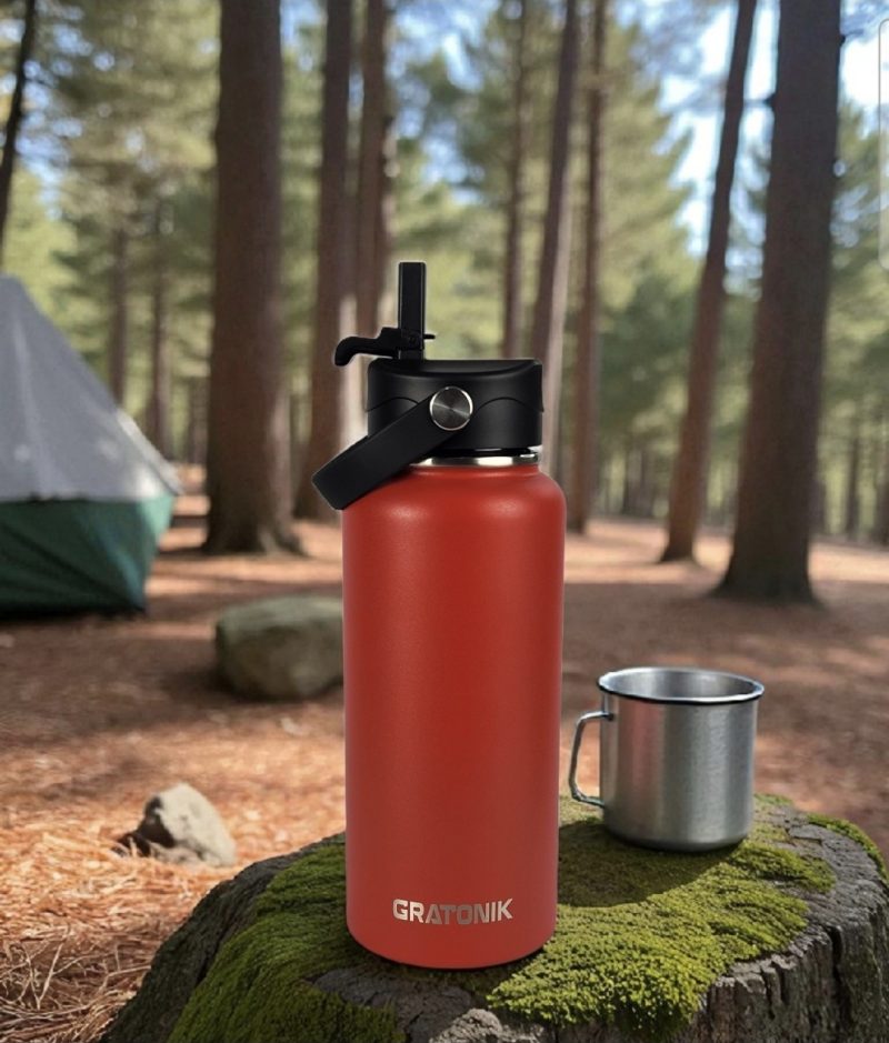 Red 32oz/950ml (straw lid)