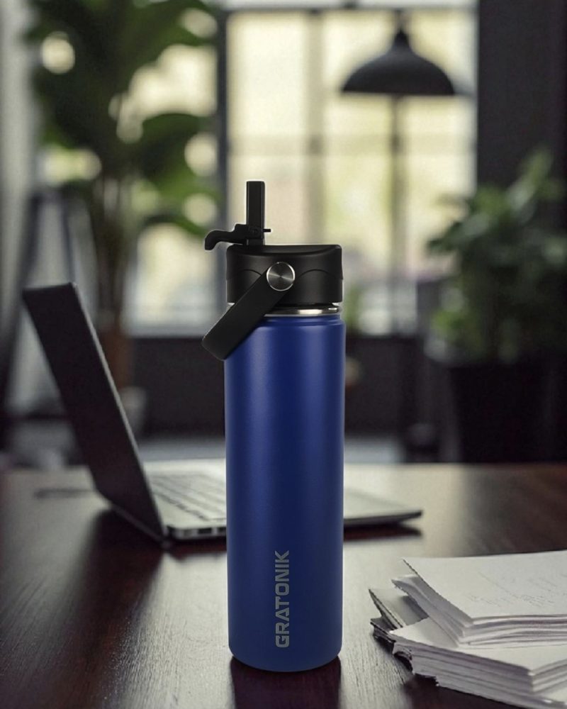 Blue 24oz/700ml (straw lid)