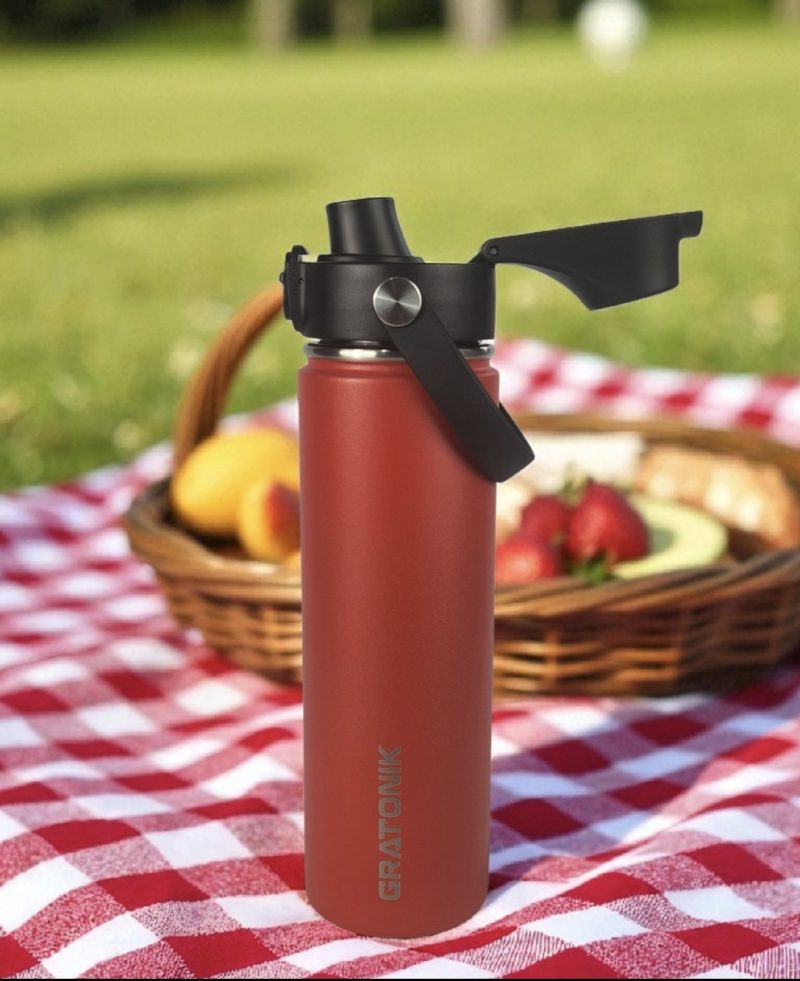 Red 24oz/700ml (flip up lid)